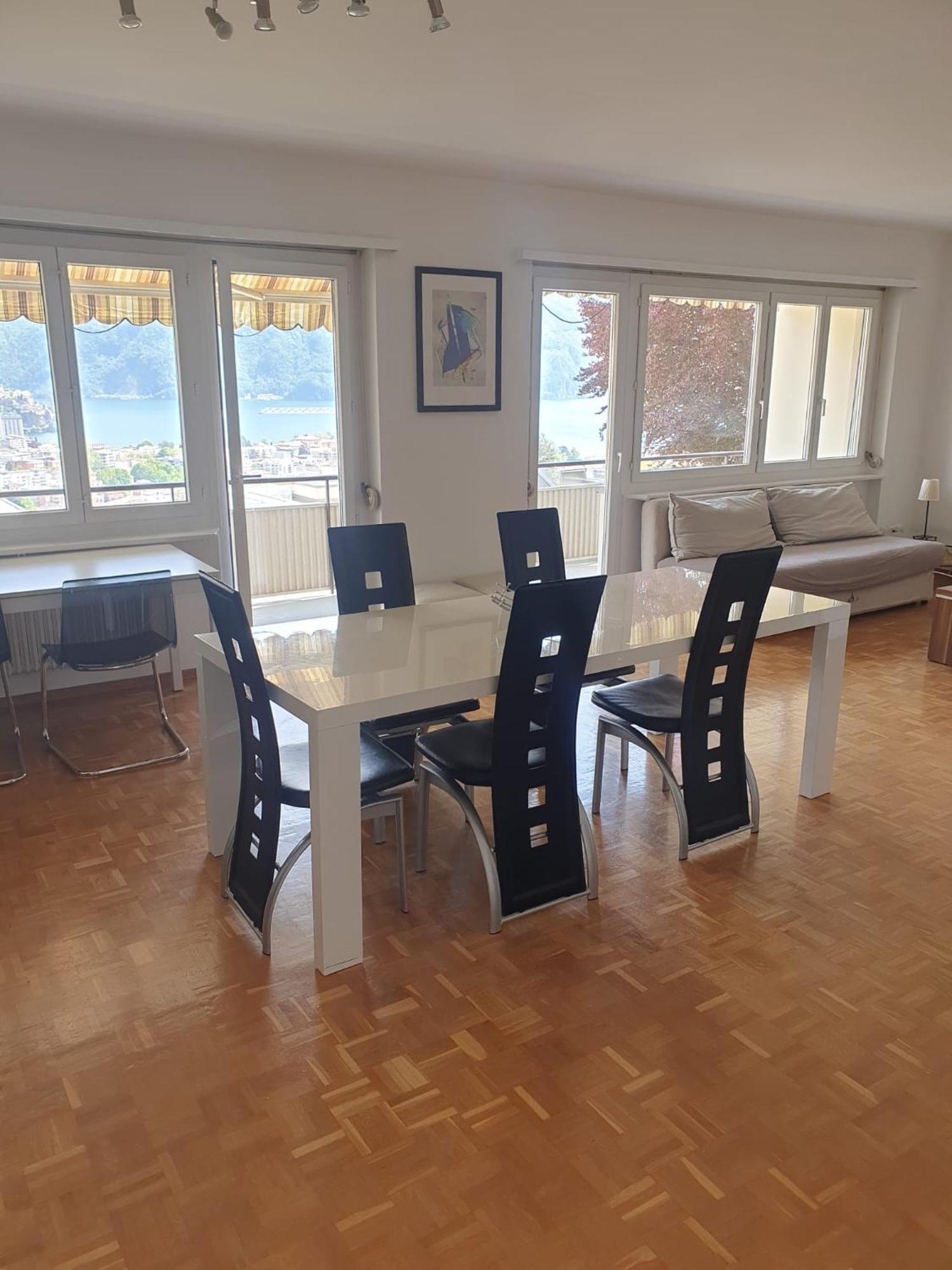 Lugano Lakeview Apartment With Self Check-In & Private Parking On Request Exterior foto